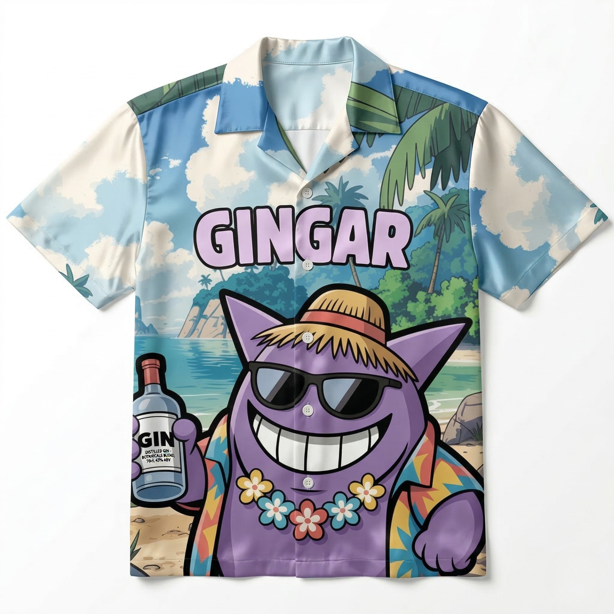 GINGAR - Hawaiihemd