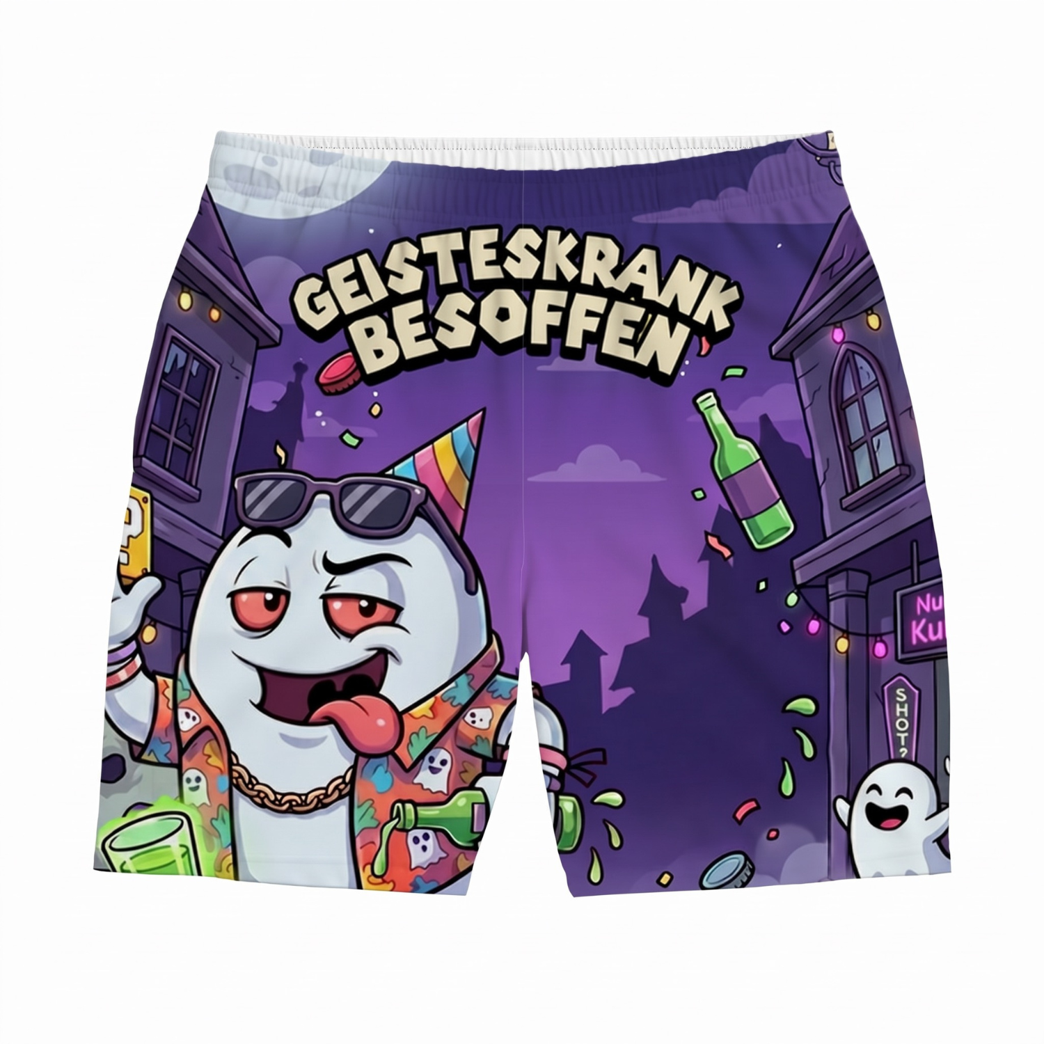 GEISTESKRANK BESOFFEN - Badehose